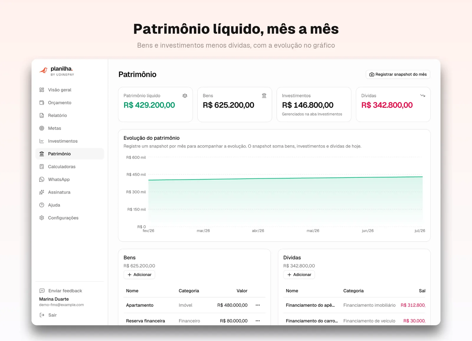 Planilha by UdinePay, foto 5